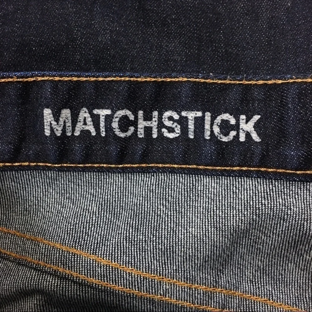 J CREW Jeans Matchstick Straight Leg Ultra Dark Wash Stretch Denim 29S Short